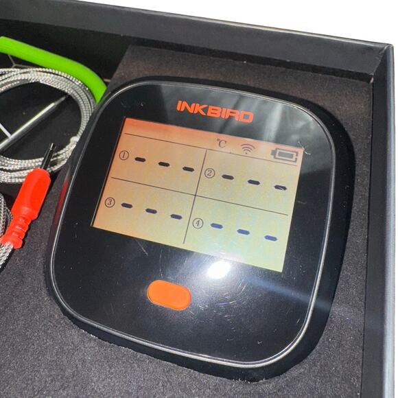 Inkbird Smart Wi-Fi BBQ Thermometer IBBQ-4T Grill Meat Oven Kitchen 4 Probes - Picture 15 of 16
